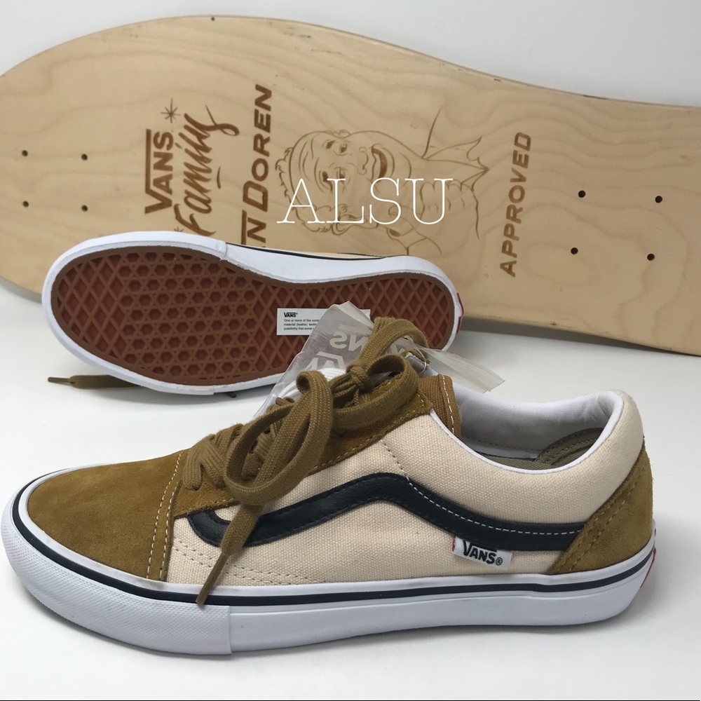 VANS Old Skool Pro Cumin Black True White W AUTHEN - Picture 6 of 8